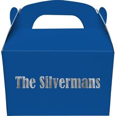 Your Name Gable Favor Boxes