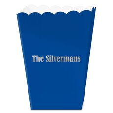 Your Name Mini Popcorn Boxes