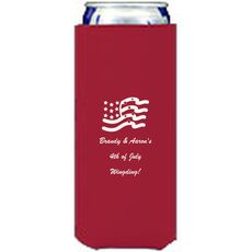 American Flag Collapsible Slim Huggers