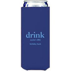 Big Word Drink Collapsible Slim Huggers