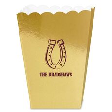 Horseshoe Luck Mini Popcorn Boxes