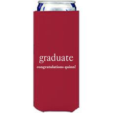 Big Word Graduate Collapsible Slim Huggers