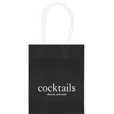 Big Word Cocktails Mini Twisted Handled Bags