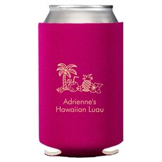 Tropical Hawaiian Luau Collapsible Huggers