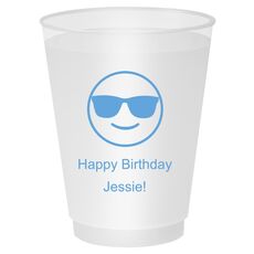 Sunglasses Emoji Shatterproof Cups