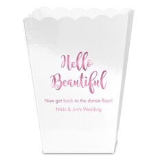 Hello Beautiful Mini Popcorn Boxes