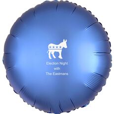 Patriotic Donkey Mylar Balloons