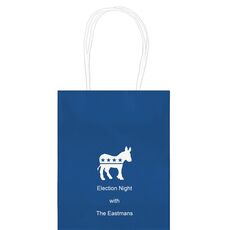 Patriotic Donkey Mini Twisted Handled Bags