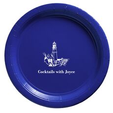 Nautical Lighthouse Paper Plates