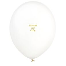 Always Flaunt Your Names Latex Balloons