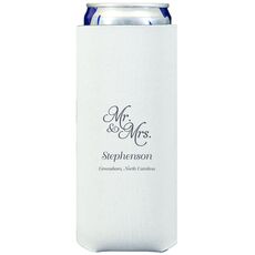 Elegant Mr. & Mrs. Collapsible Slim Huggers