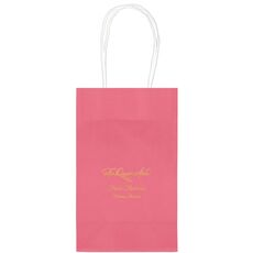 Elegant Mis Quince Años Medium Twisted Handled Bags