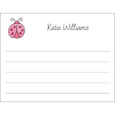 Little Ladybug Flat Note Cards
