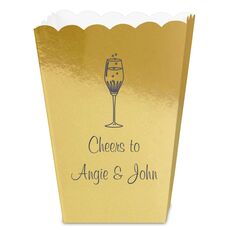 Bubbly Champagne Mini Popcorn Boxes