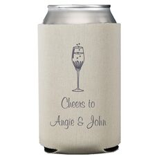 Bubbly Champagne Collapsible Huggers