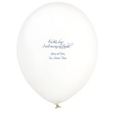 Elegant On This Day Latex Balloons
