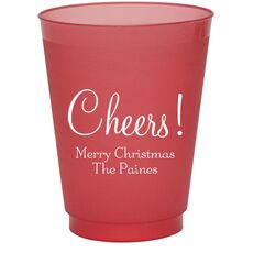 Perfect Cheers Colored Shatterproof Cups