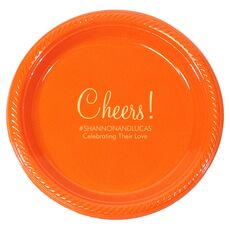 Perfect Cheers Plastic Plates