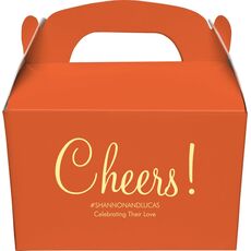 Perfect Cheers Gable Favor Boxes