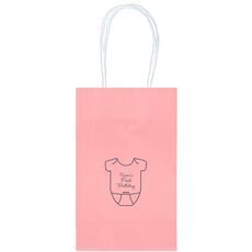 Baby Onesie Medium Twisted Handled Bags