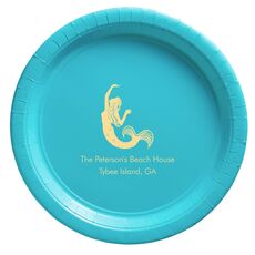 Mermaid Paper Plates