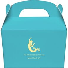 Mermaid Gable Favor Boxes