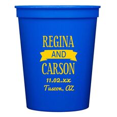 Celebration Couple Stadium Cups