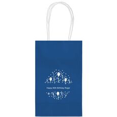 Balloons and Streamers Medium Twisted Handled Bags