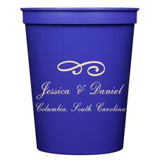 Little Scroll Stadium Cups