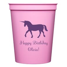 Magical Unicorn Stadium Cups