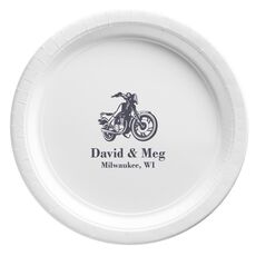 Motorcycle Paper Plates