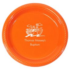 Noah's Ark with Animals Plastic Plates