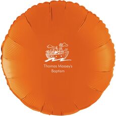 Noah's Ark with Animals Mylar Balloons