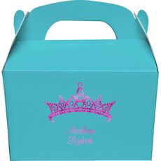 Diamond Crown Gable Favor Boxes
