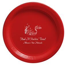 Musical Staff Paper Plates