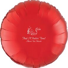 Musical Staff Mylar Balloons