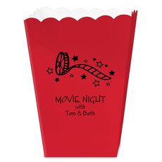 Film Reel Mini Popcorn Boxes
