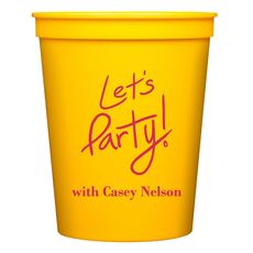 Fun Let's Party Stadium Cups