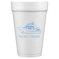 Yacht Styrofoam Cups