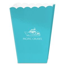 Yacht Mini Popcorn Boxes