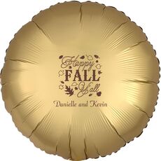 Happy Fall Y'all Mylar Balloons