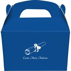 My Diploma Gable Favor Boxes