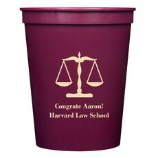 Scales of Justice Stadium Cups