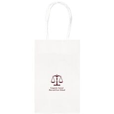 Scales of Justice Medium Twisted Handled Bags