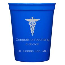 Medical Symbol Stadium Cups