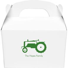Tractor Gable Favor Boxes