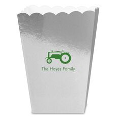 Tractor Mini Popcorn Boxes