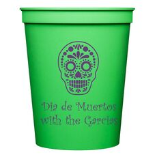 Sugar Skull Stadium Cups