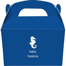 Seahorse Gable Favor Boxes