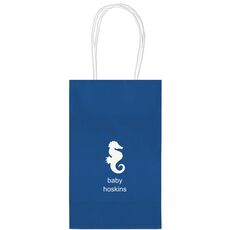 Seahorse Medium Twisted Handled Bags